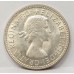 AUSTRALIA 1961 . ONE 1 SHILLING . VARIETY . BAR ON RAM'S WOOL
